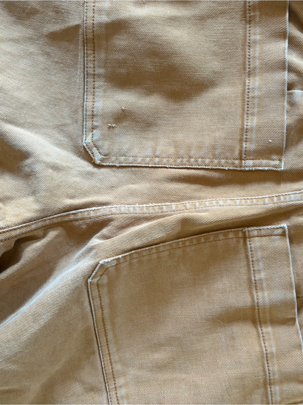 Everlane Cropped Straight Regular Size 2 Tan Pants Jeans - Picture 7 of 9